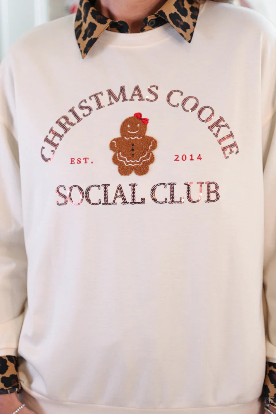 Pre-order Christmas Cookie Social Club Luxe Pullover
