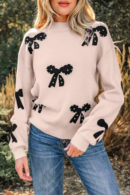 Pre-order Pearl Bow Sweater