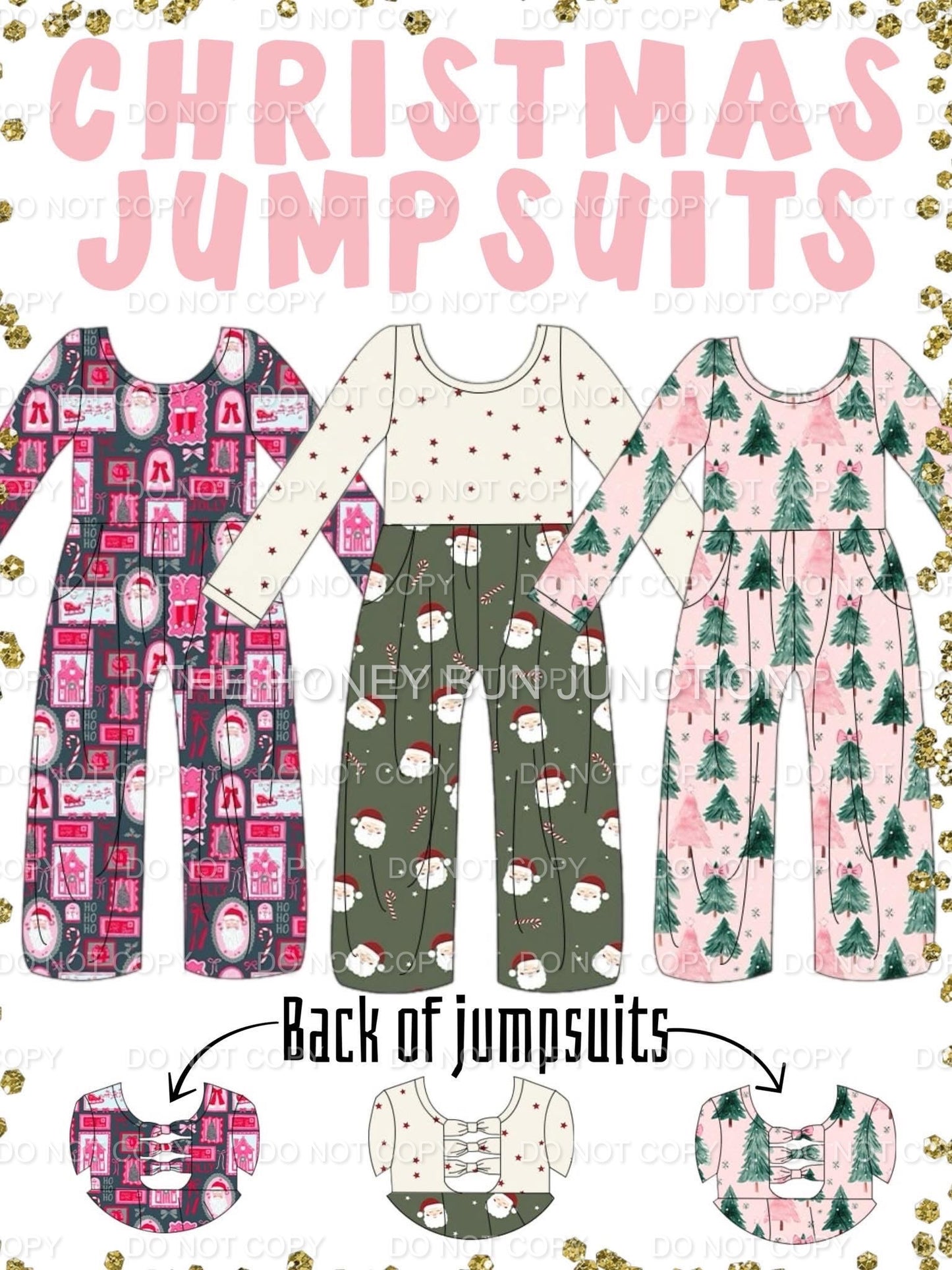 Pre-order Christmas Jumpsuits