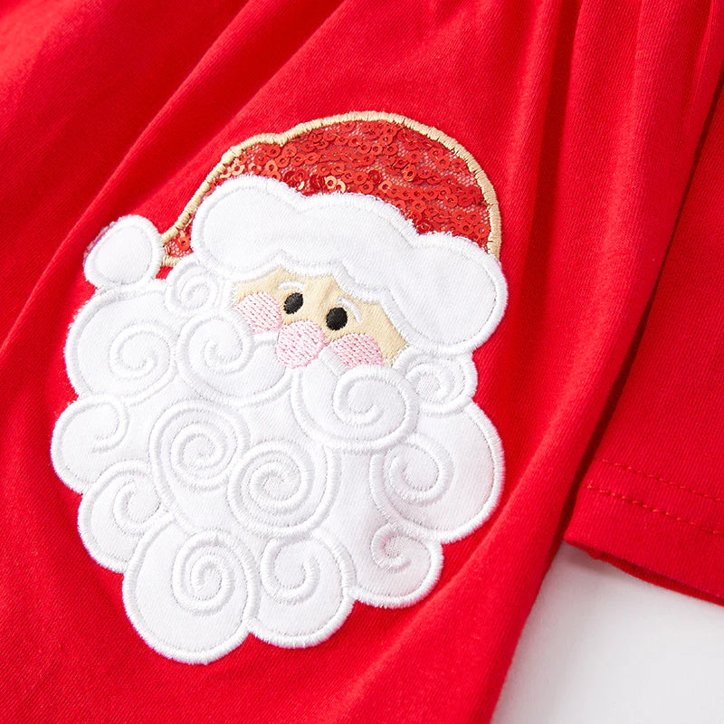 Girls Sleigh With Santa Set