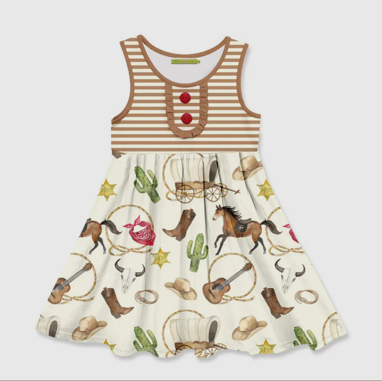 Girls Giddy-up Dress