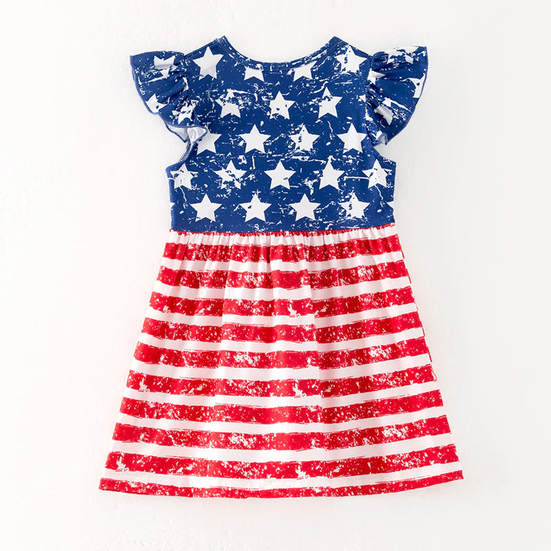 Pre-order Patriotic Print Dress