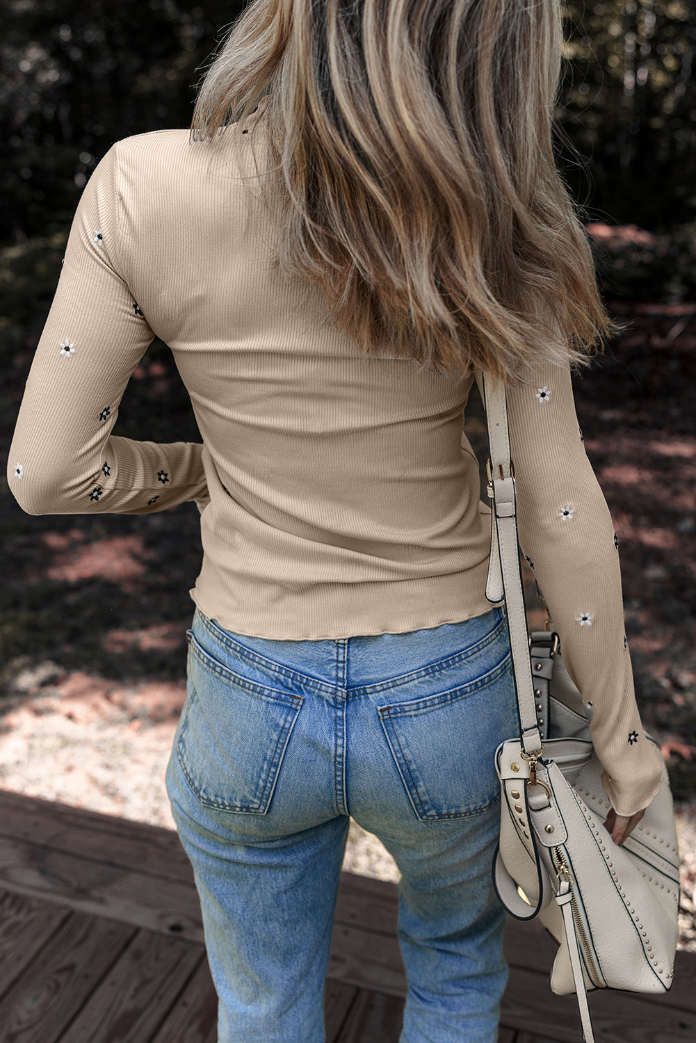Pre-order Floral Embroidered Top August