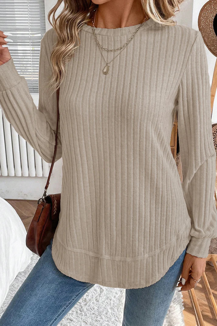 Pre-order Ribbed Round Hem FB