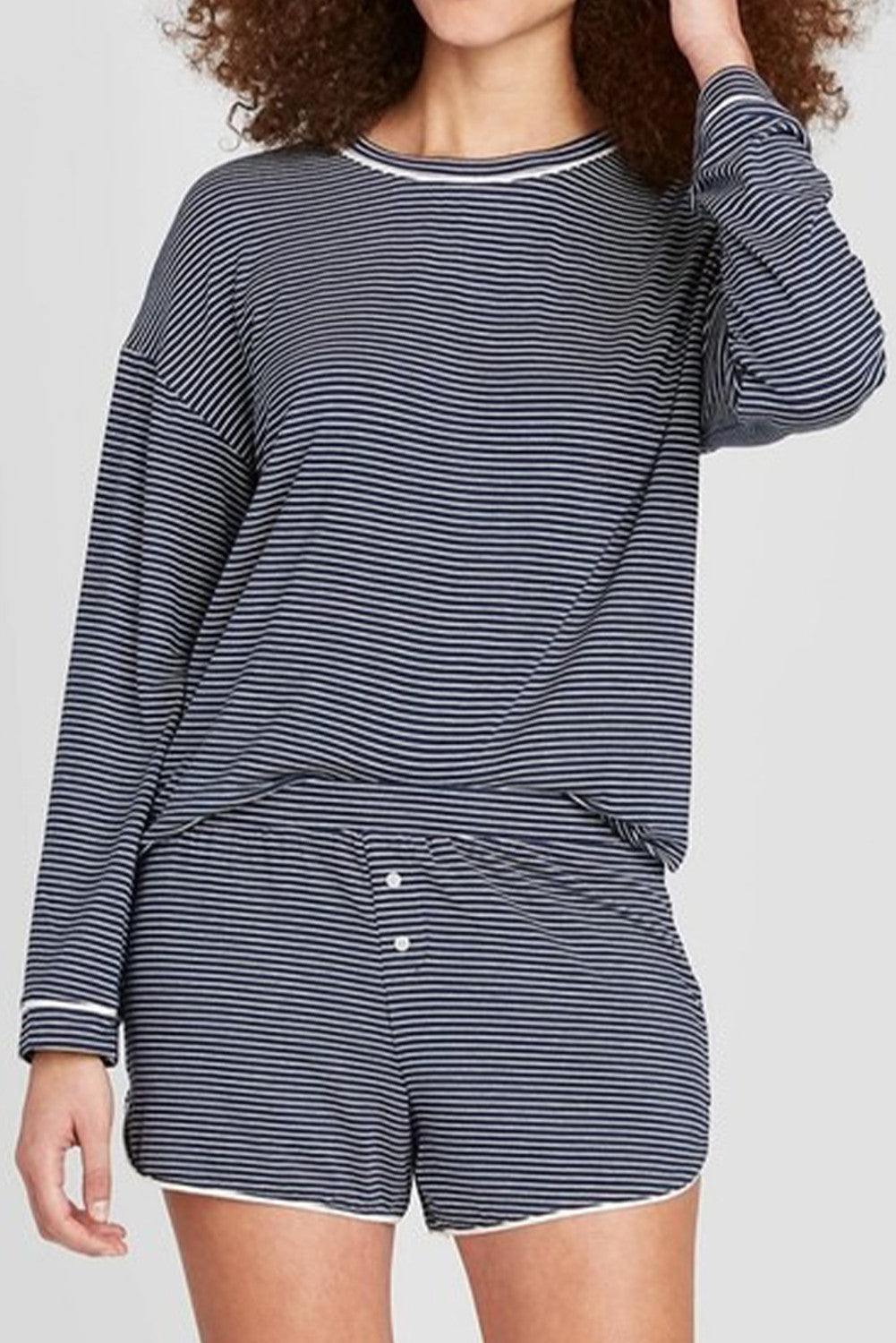 Pre-order Blue Stripe Lounge Set FB