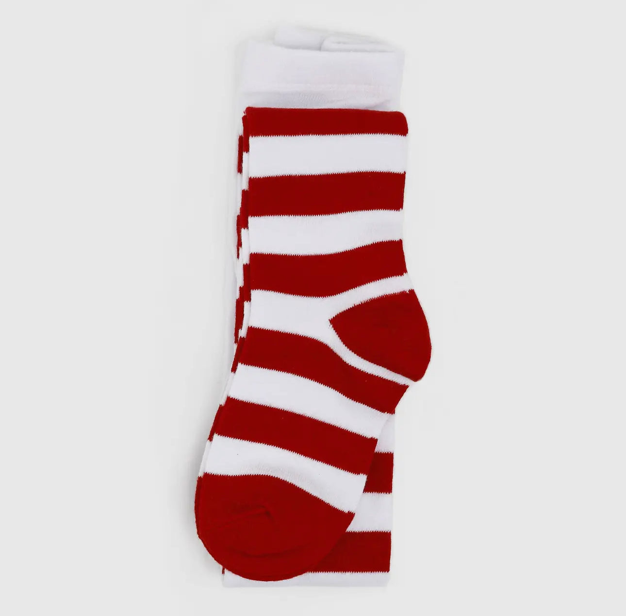Girls Peppermint Stripe Knit Tights