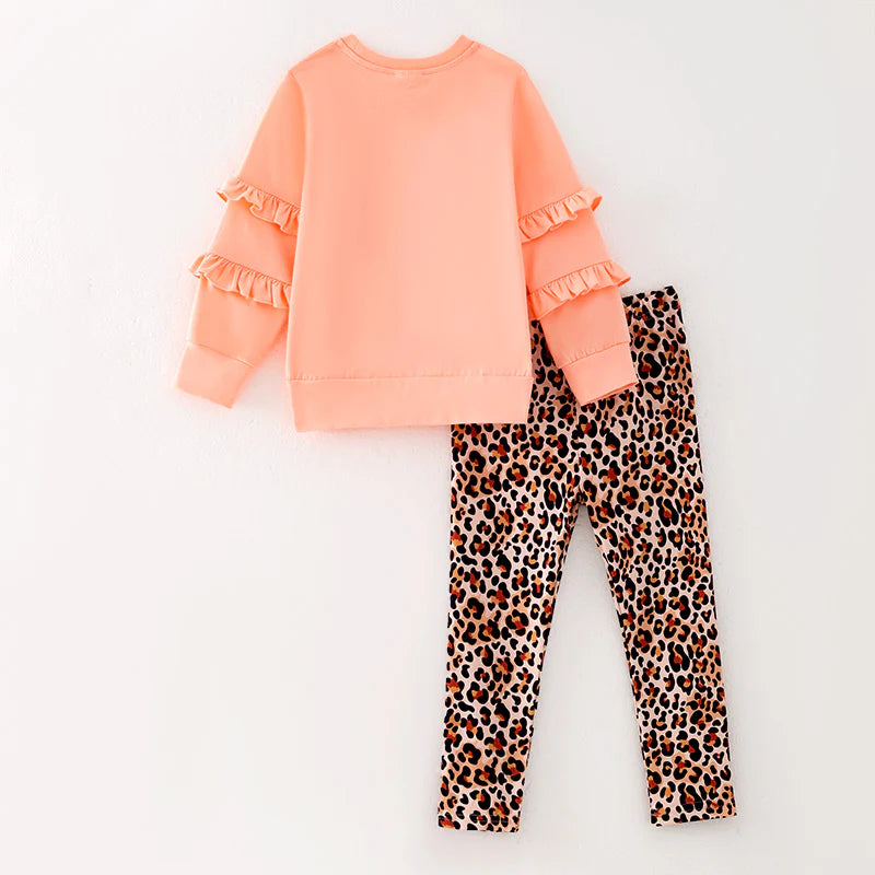 Girls Thanksgiving Turkey Appliqué Set