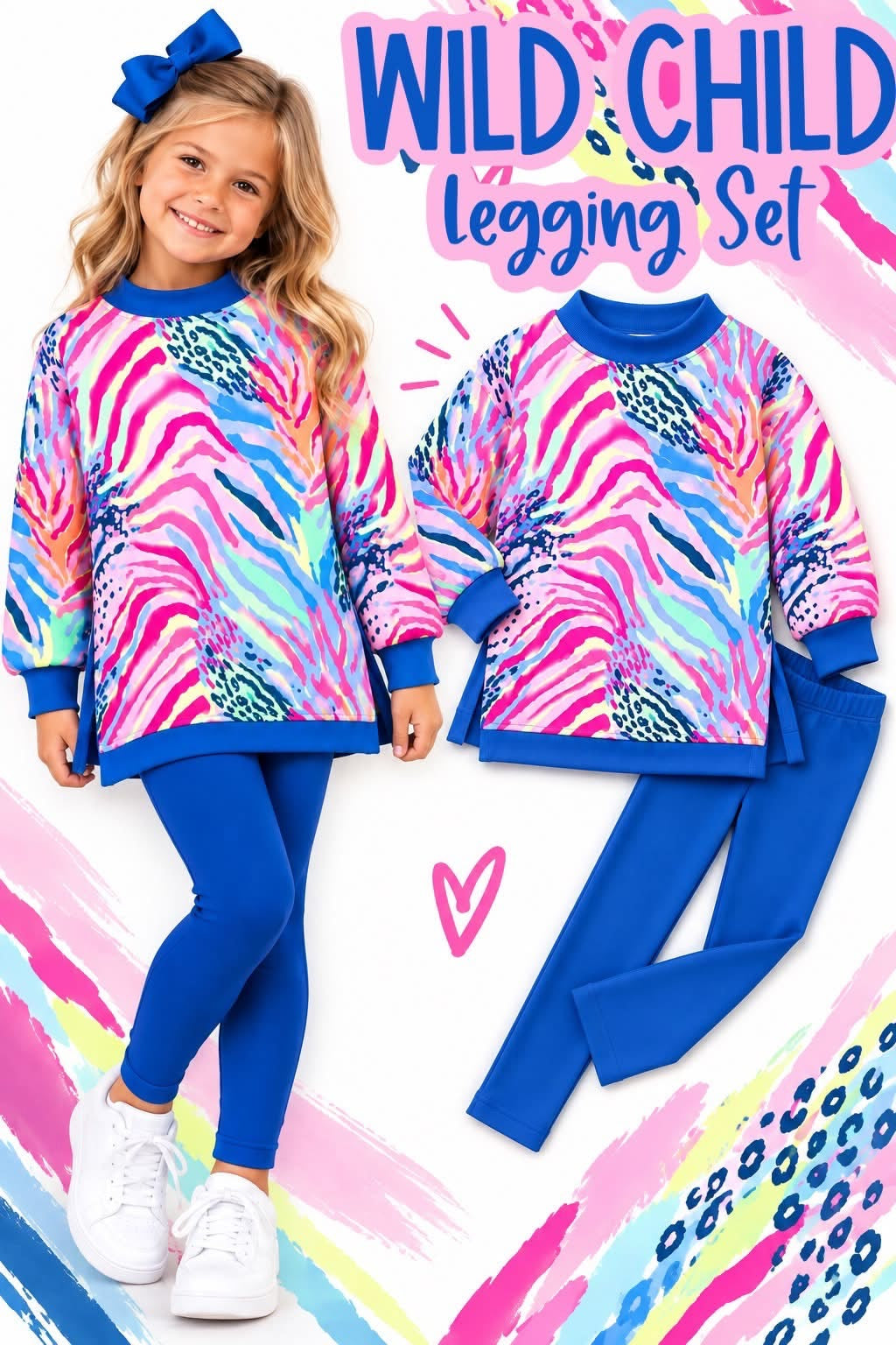 Pre-order Wild Child Legging Set