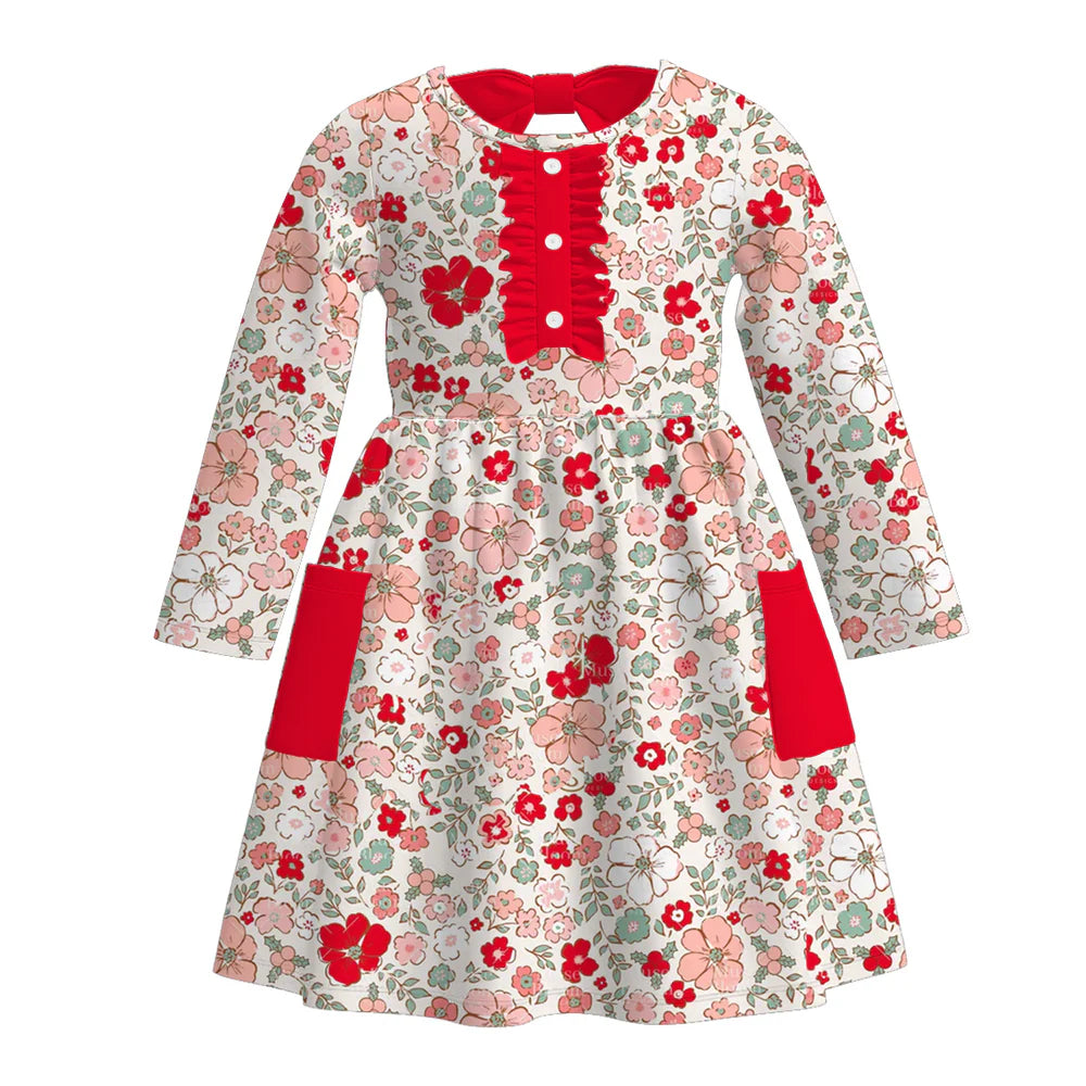Pre-order Christmas Print Dresses