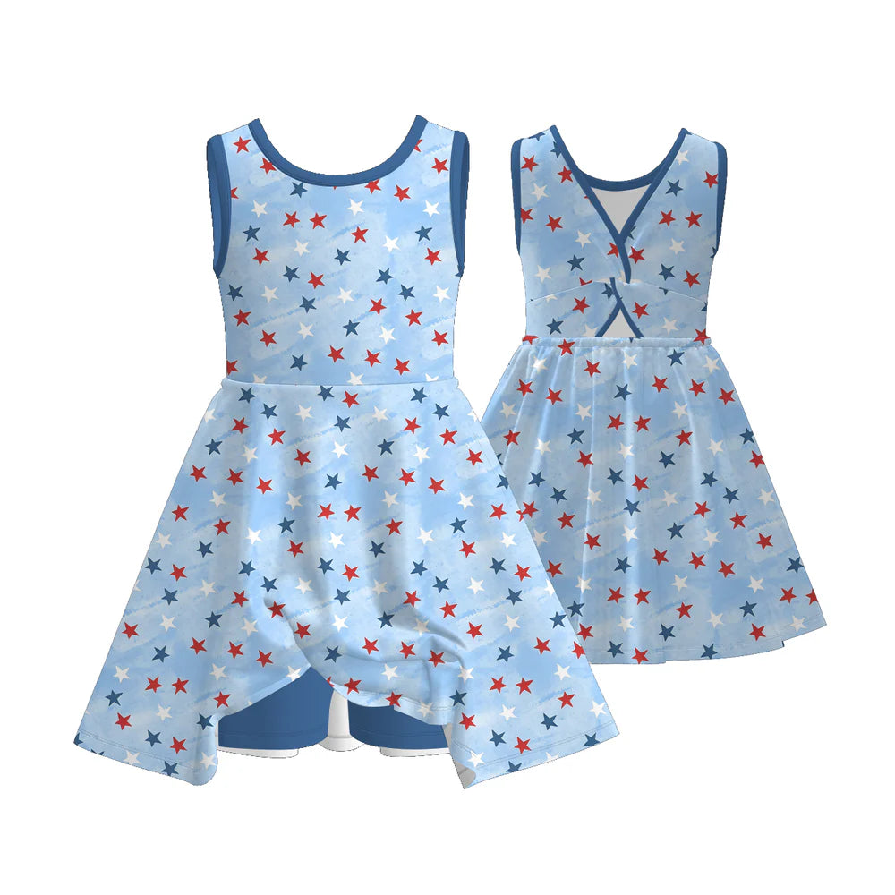 Pre-order Patriotic Skort Dresses