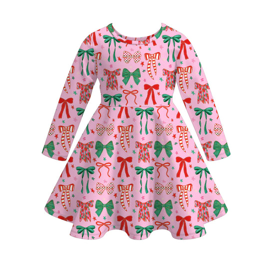 Pre-order Christmas Bows Dress