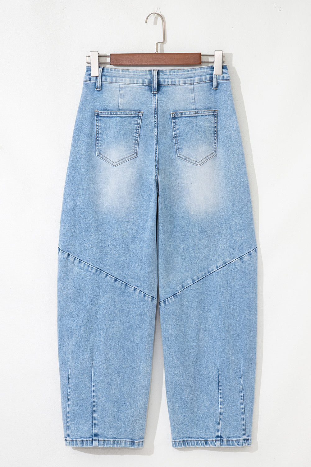 Pre-order Flower Patched Cropped Jeans August
