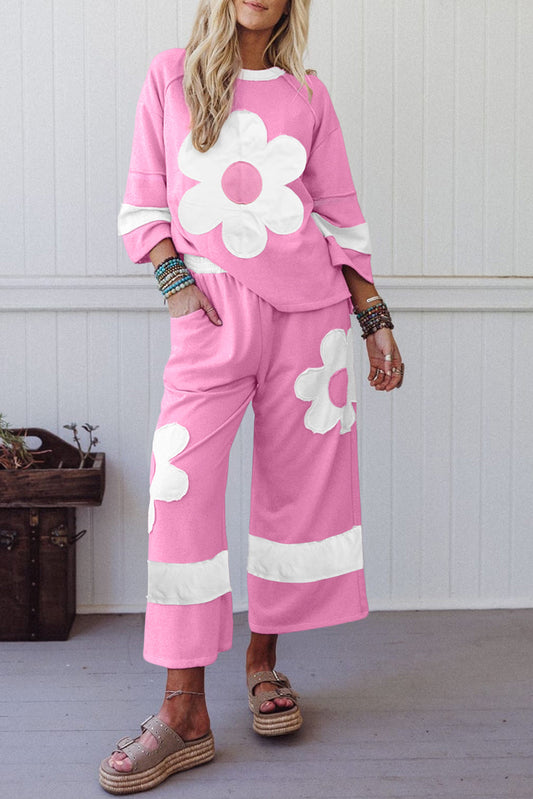 Pre-order Flower Patched Raw Seam Set September