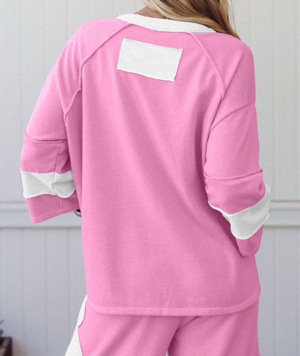 Pre-order Flower Patched Raw Seam Set September