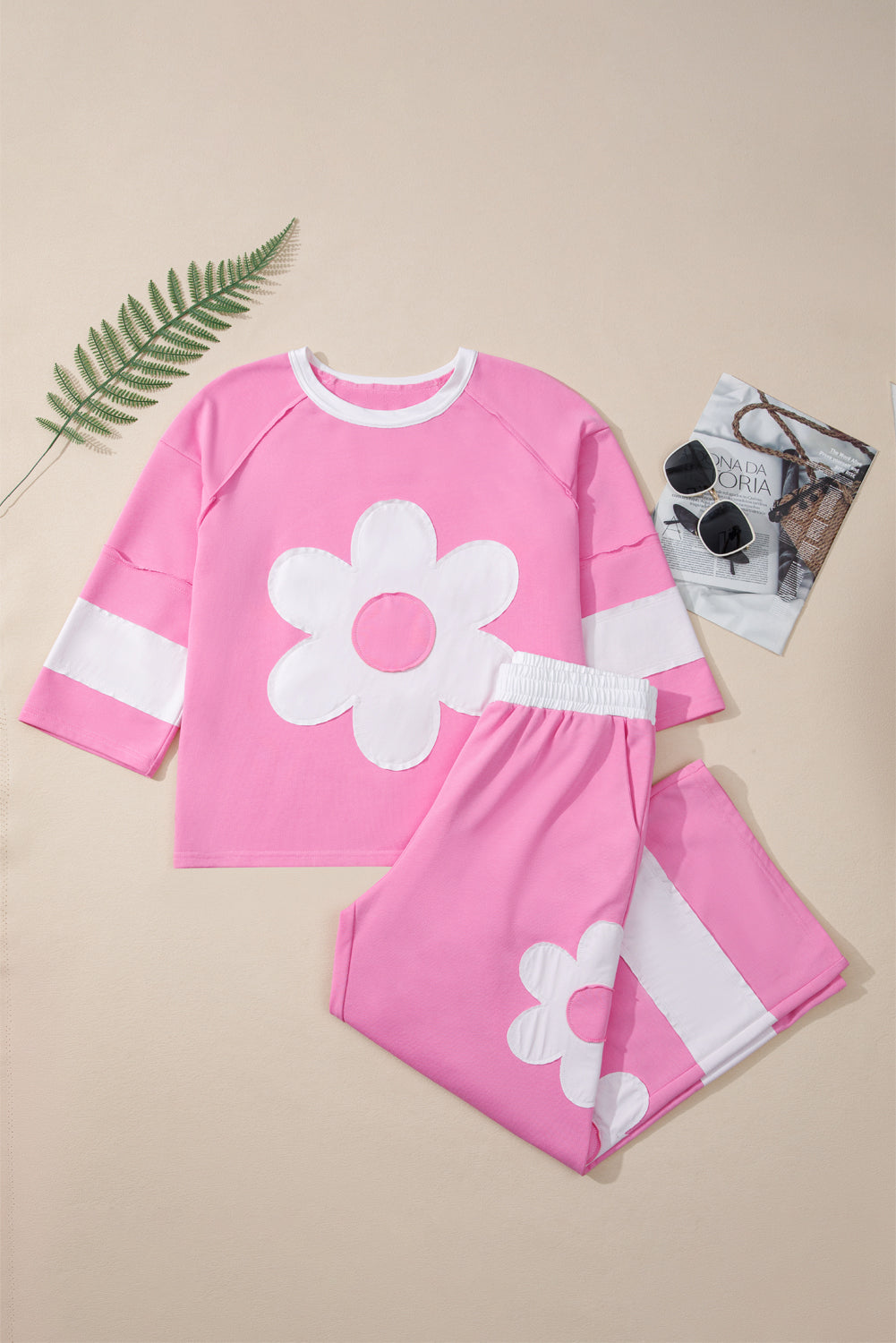 Pre-order Flower Patched Raw Seam Set September