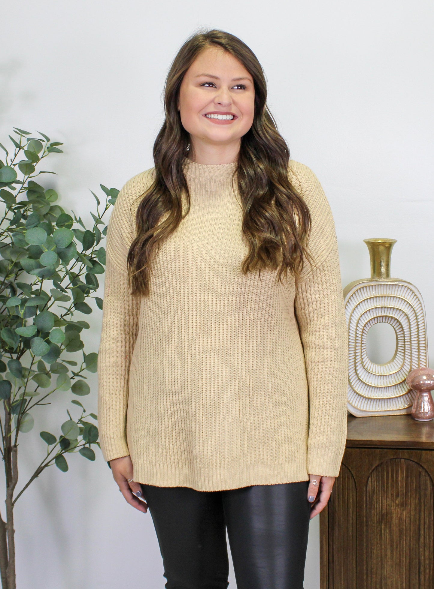 Women's Beige Sweater