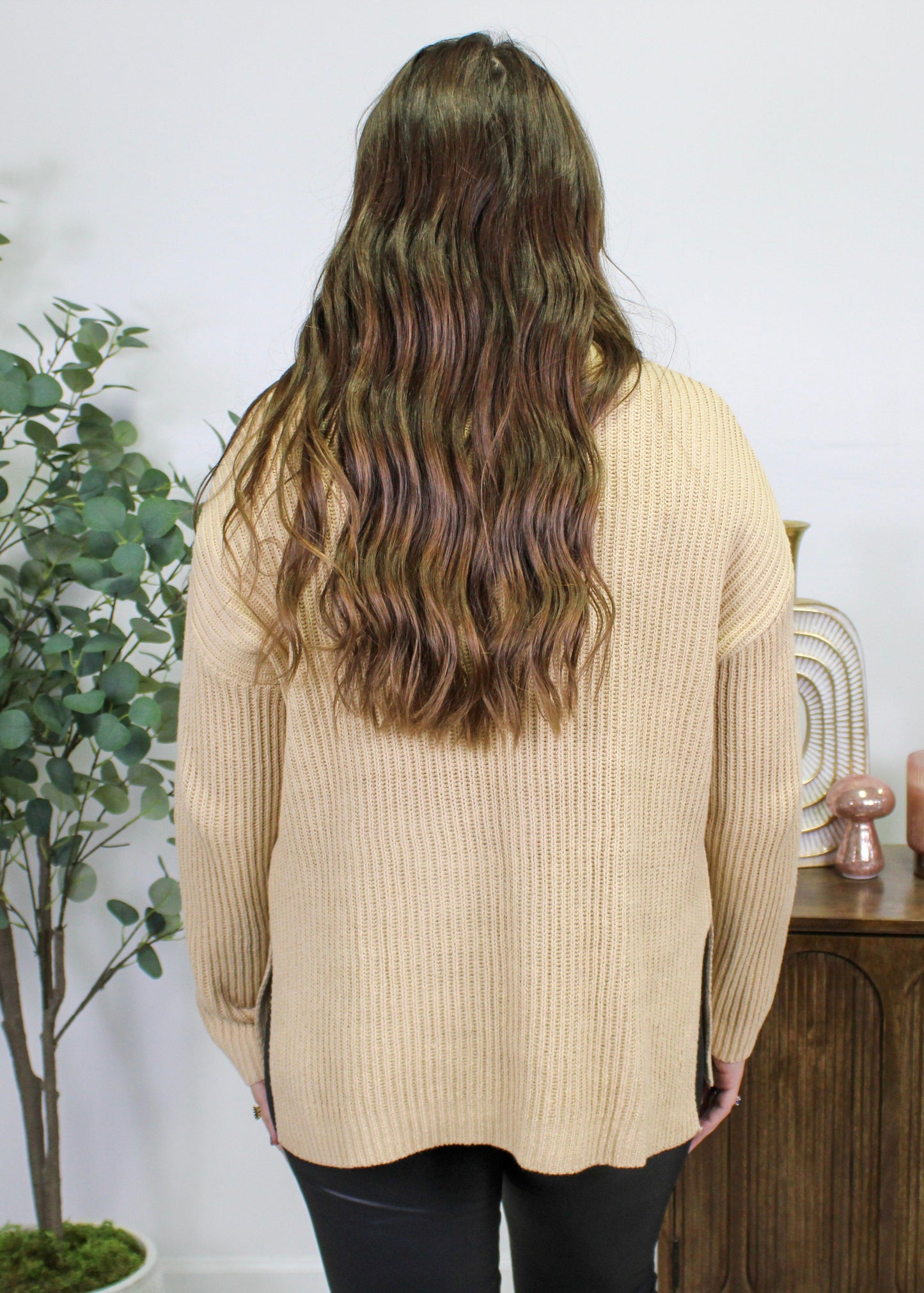 Women's Beige Sweater