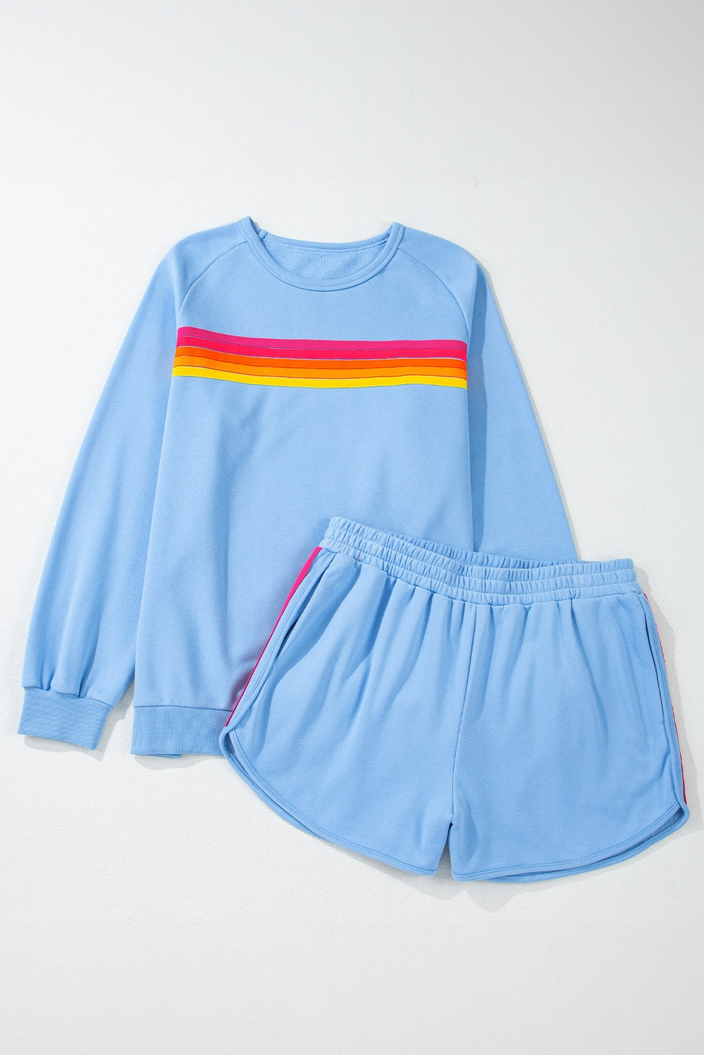 Women’s Blue Sunset Stripes Set