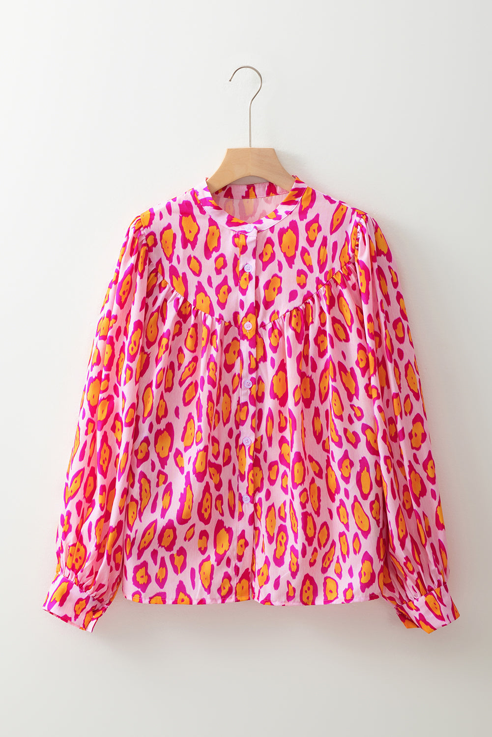 Women’s Oversized Leopard Blouse