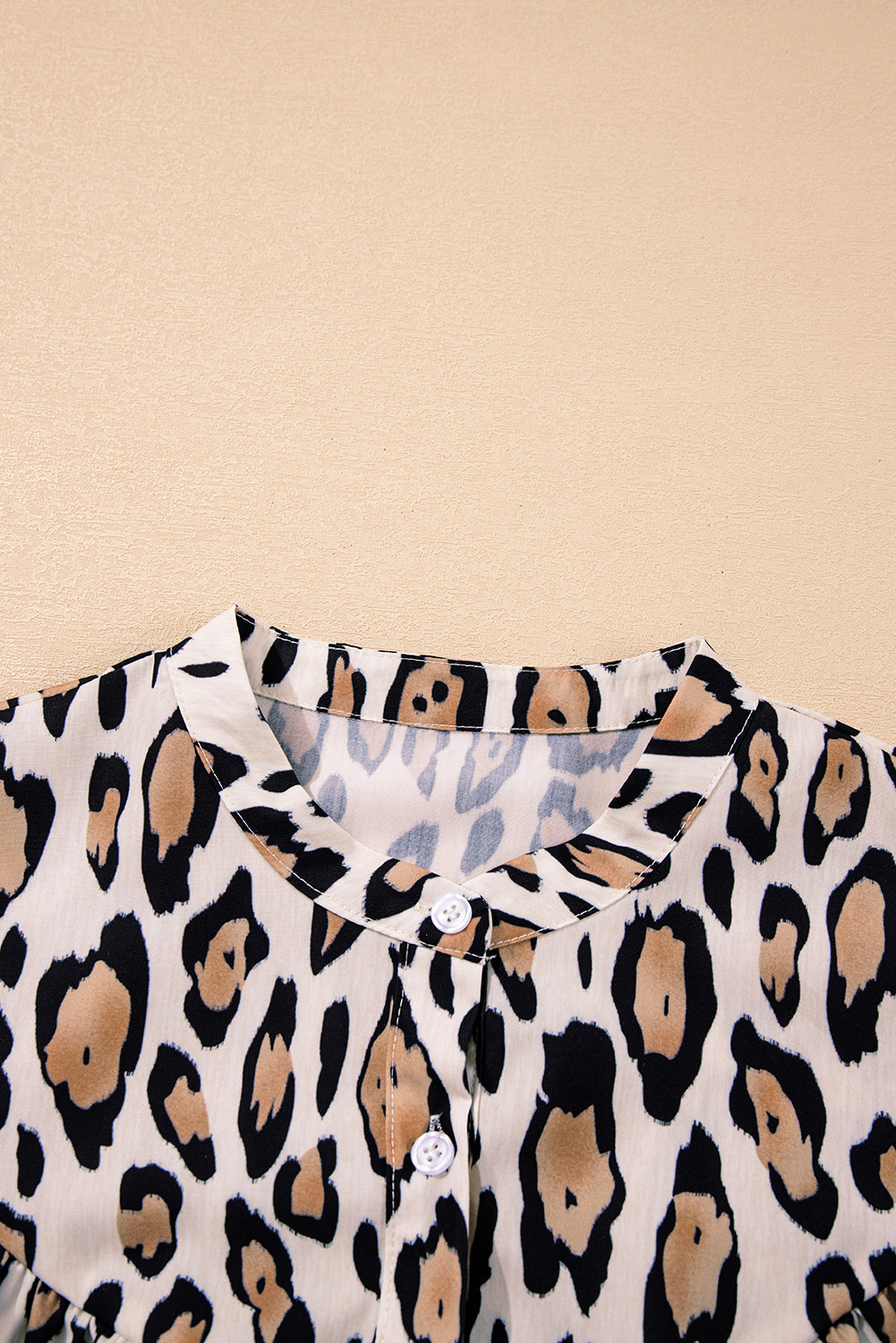 Women’s Oversized Leopard Blouse