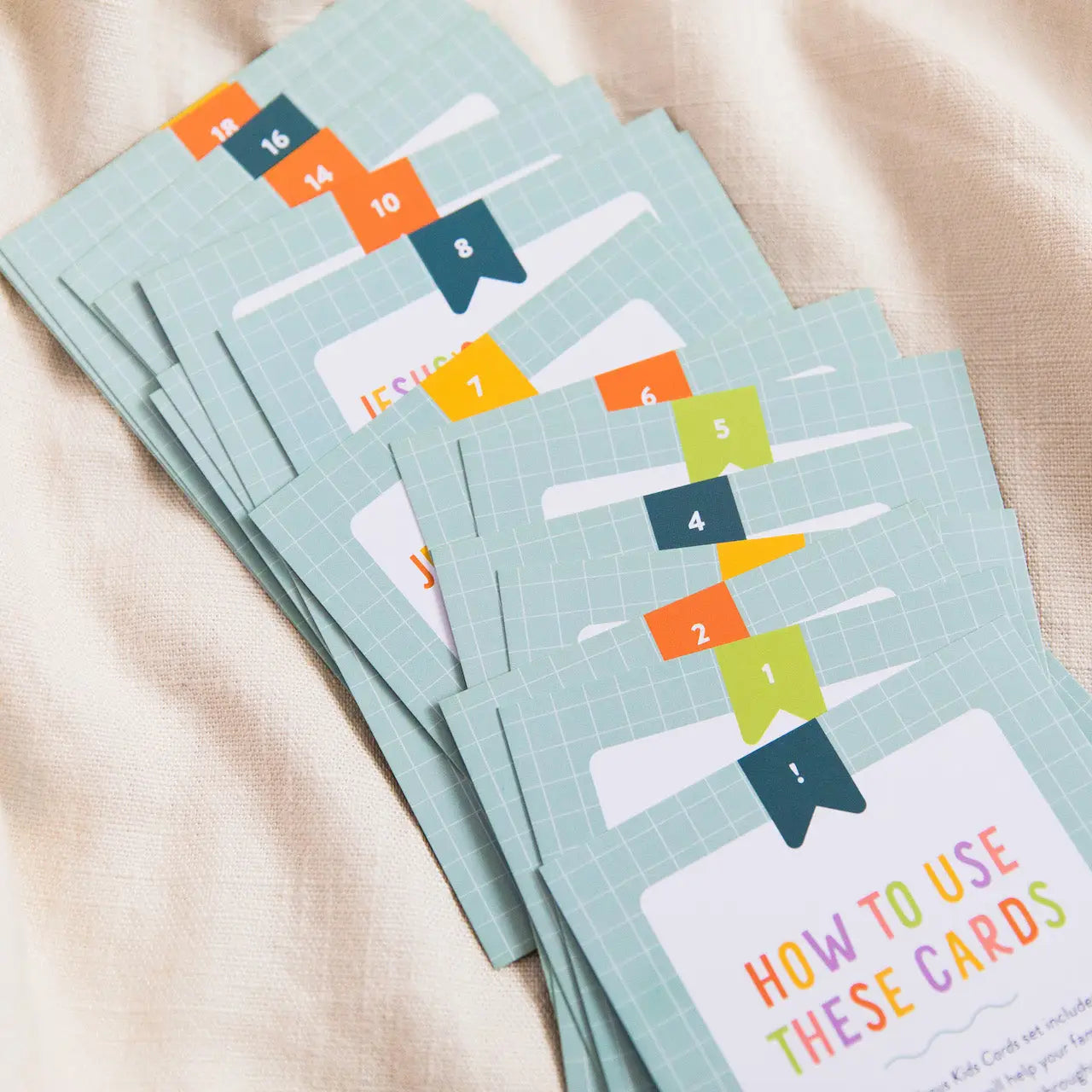 Life of Jesus Kids Card Set