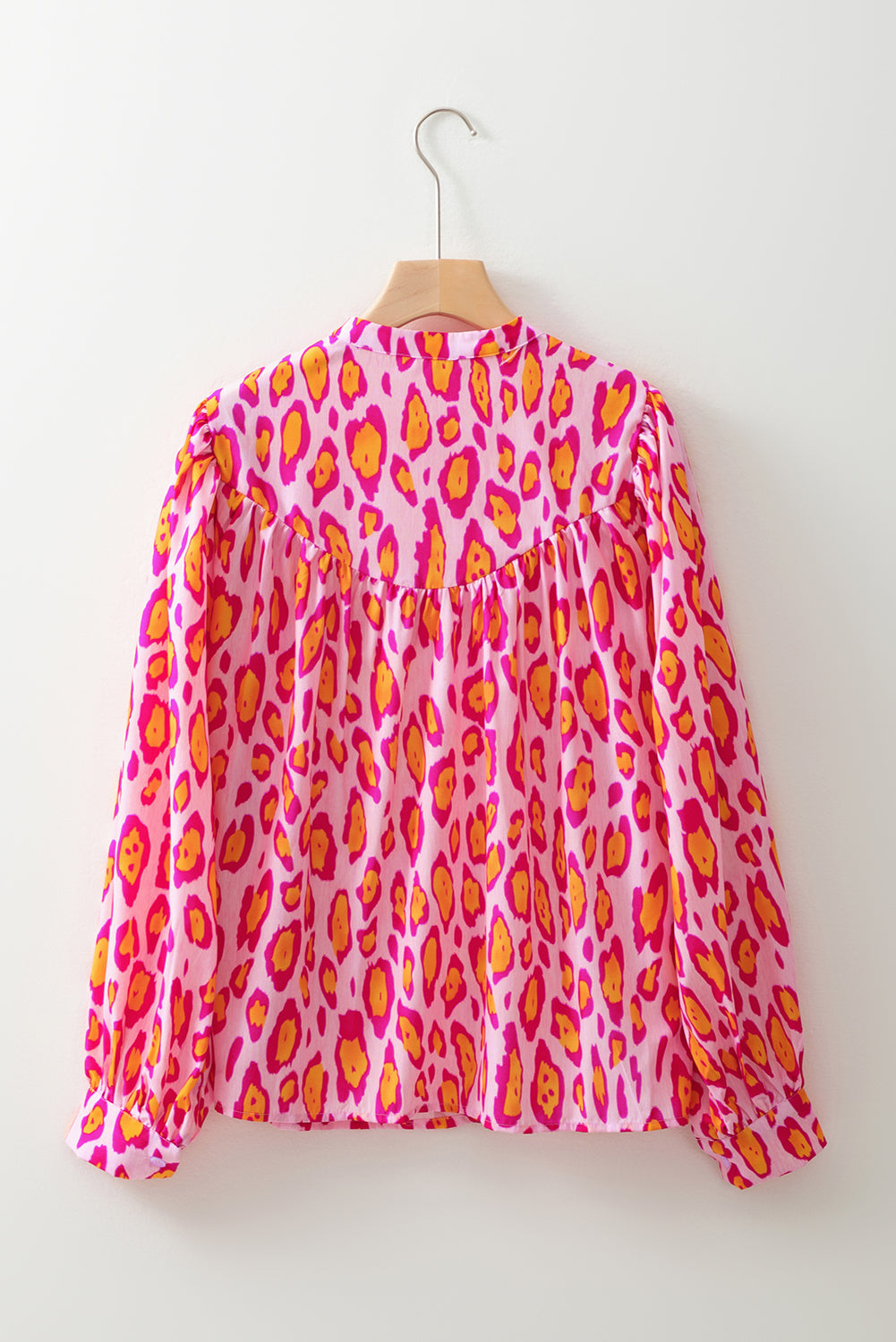 Women’s Oversized Leopard Blouse