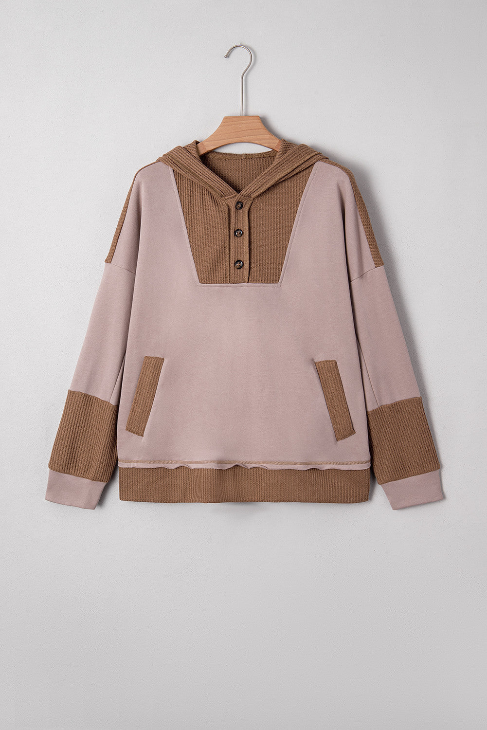 Pre-order Oversize Waffle Casual Hoodie October