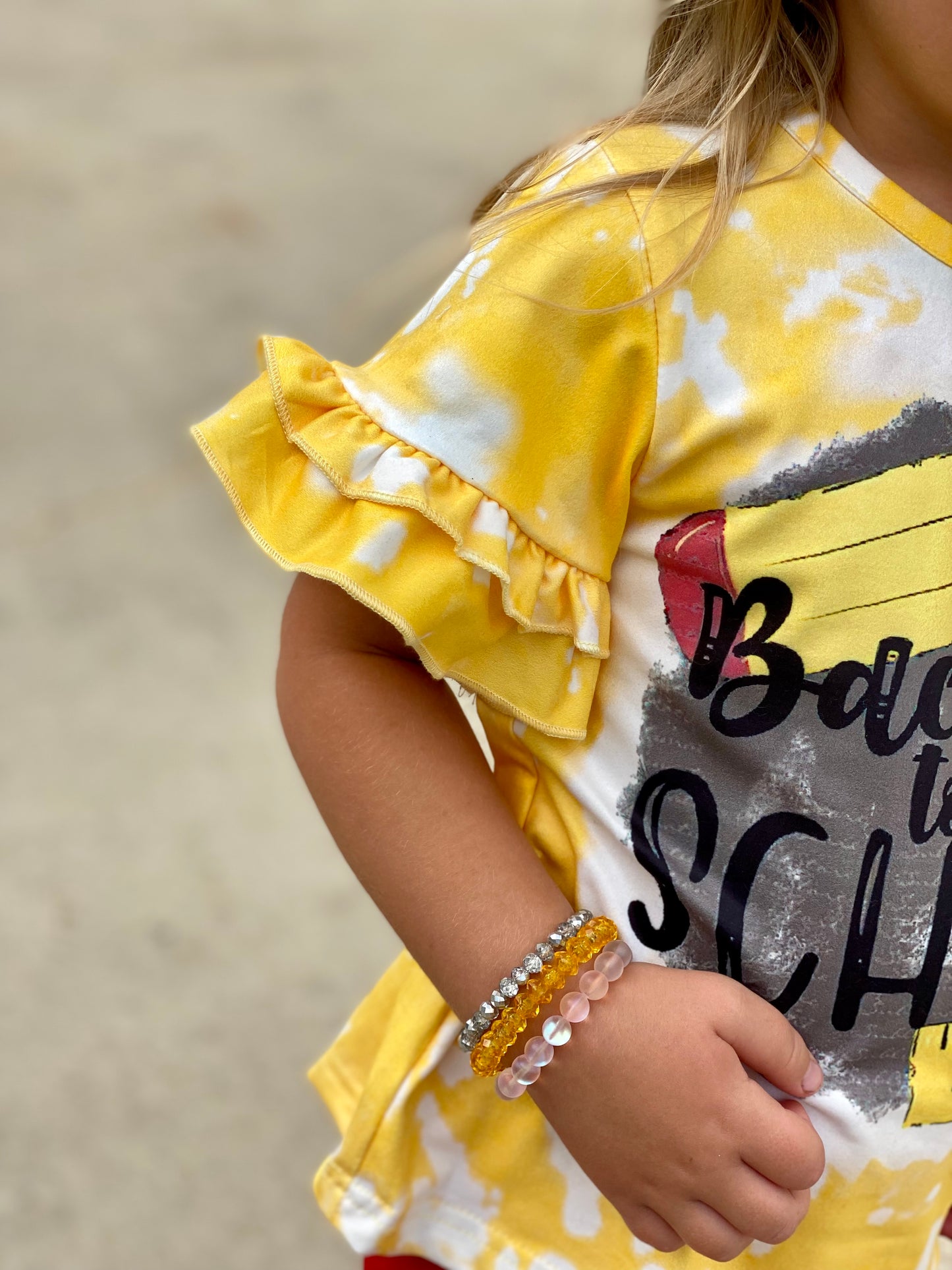 Back to School Ruffle Shirt