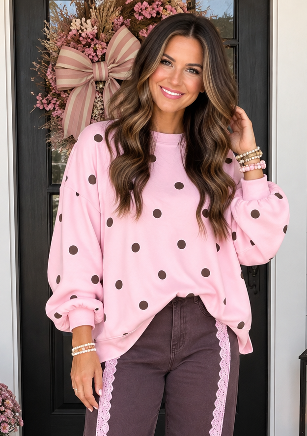 Women’s Polka Dot Pullover RTS