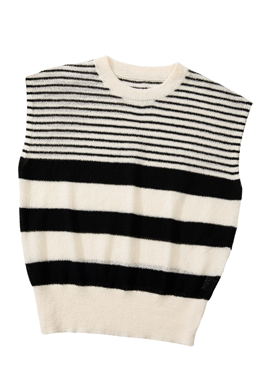 Women’s Sabrina Black Stripe Top