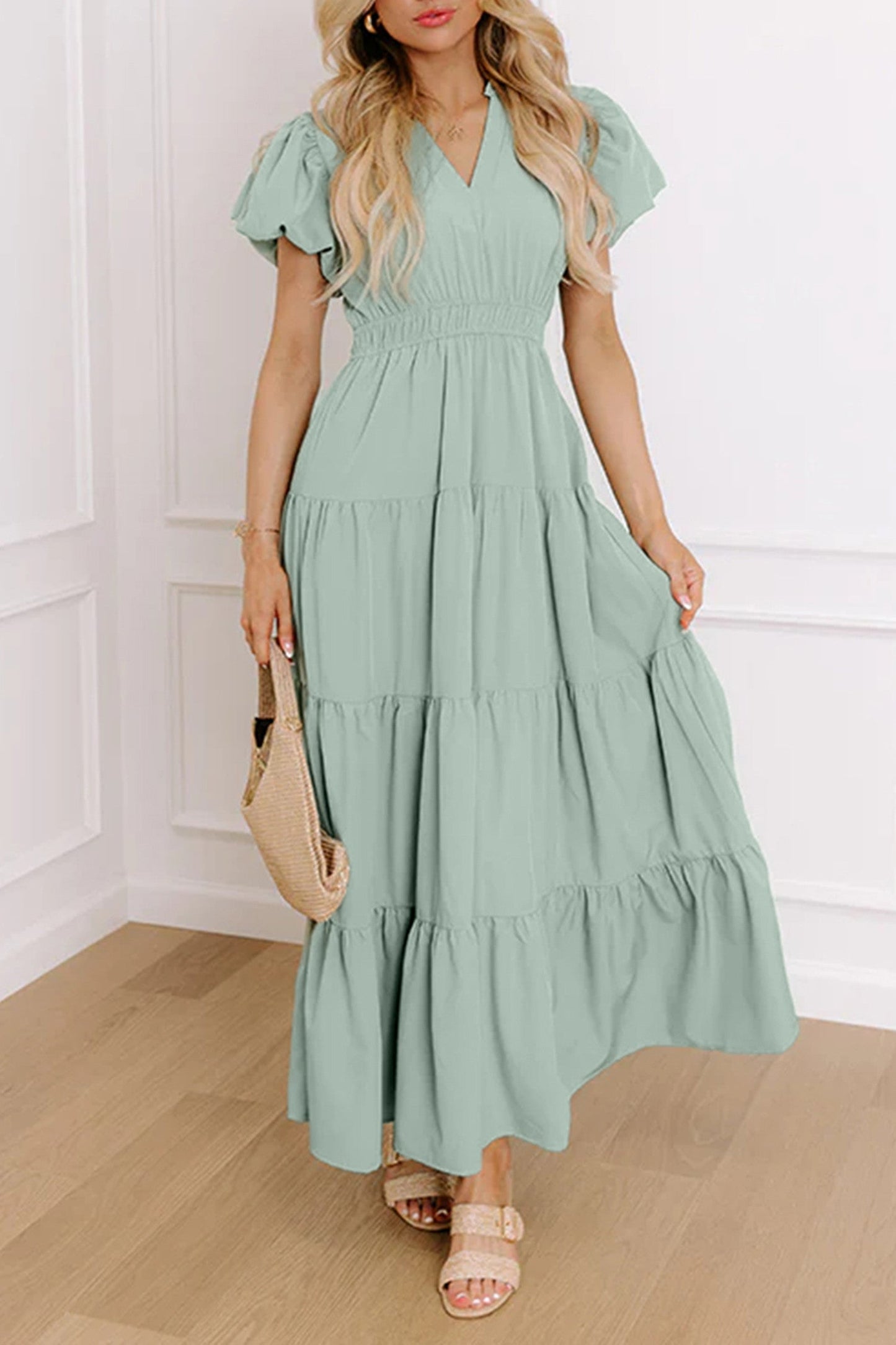 Pre-order Waist Tiered Dress FB