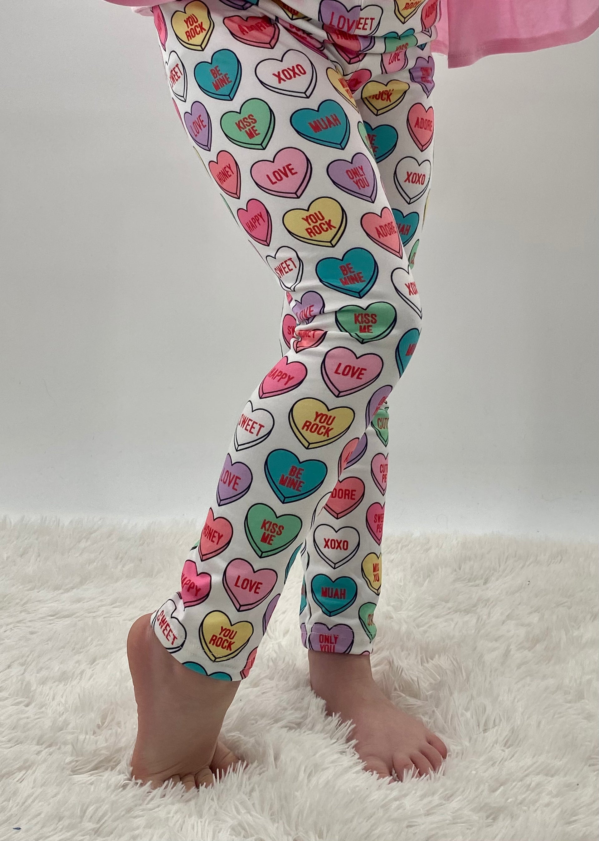 Conversation heart leggings best sale