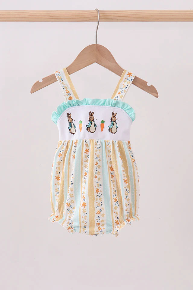 Girls Floral Bunny Bubble