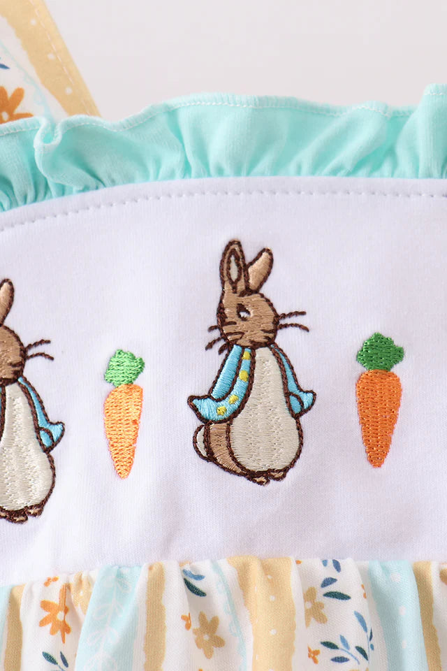 Girls Floral Bunny Bubble