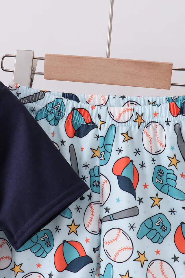 Boys Baseball Short Set