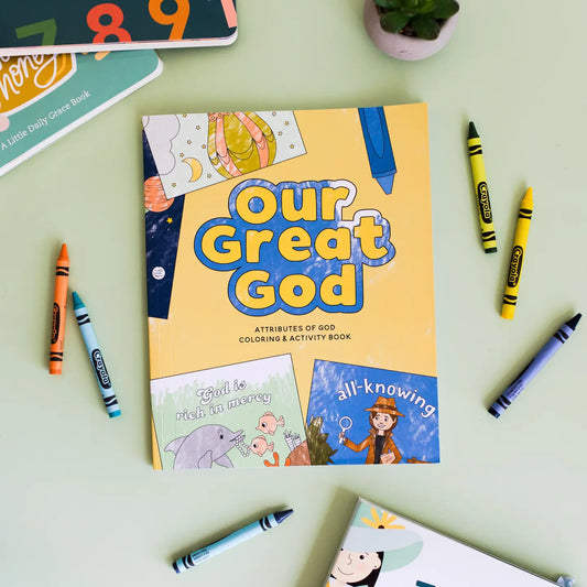Our Great God Coloring Book