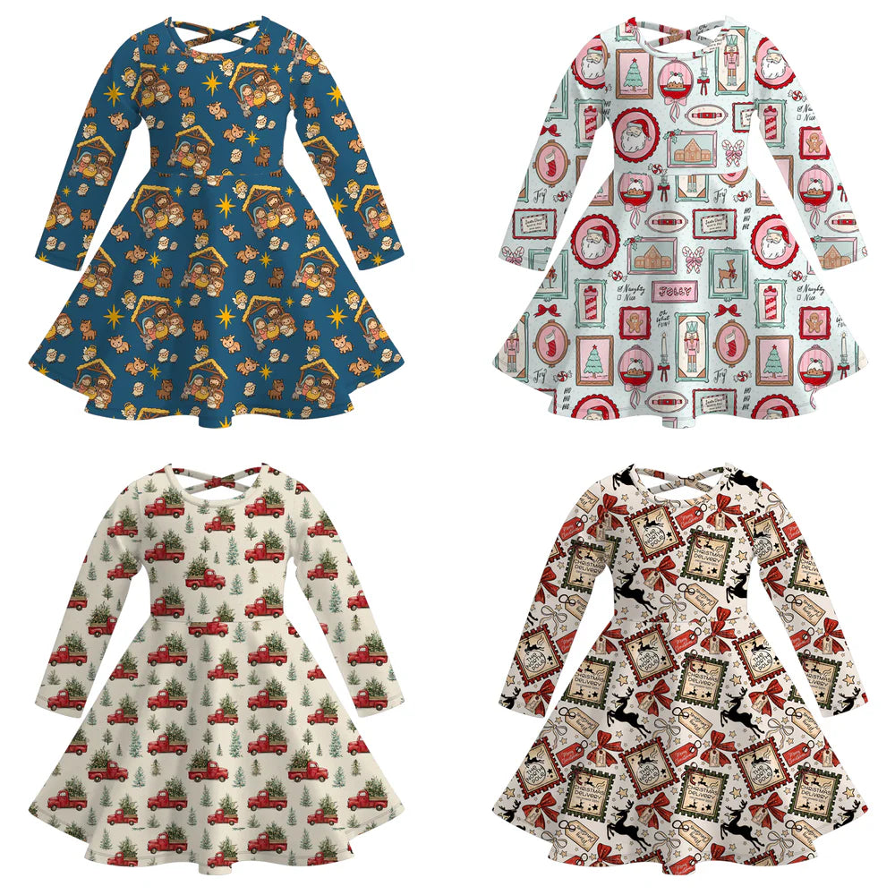 Pre-order Christmas Twirl Dresses