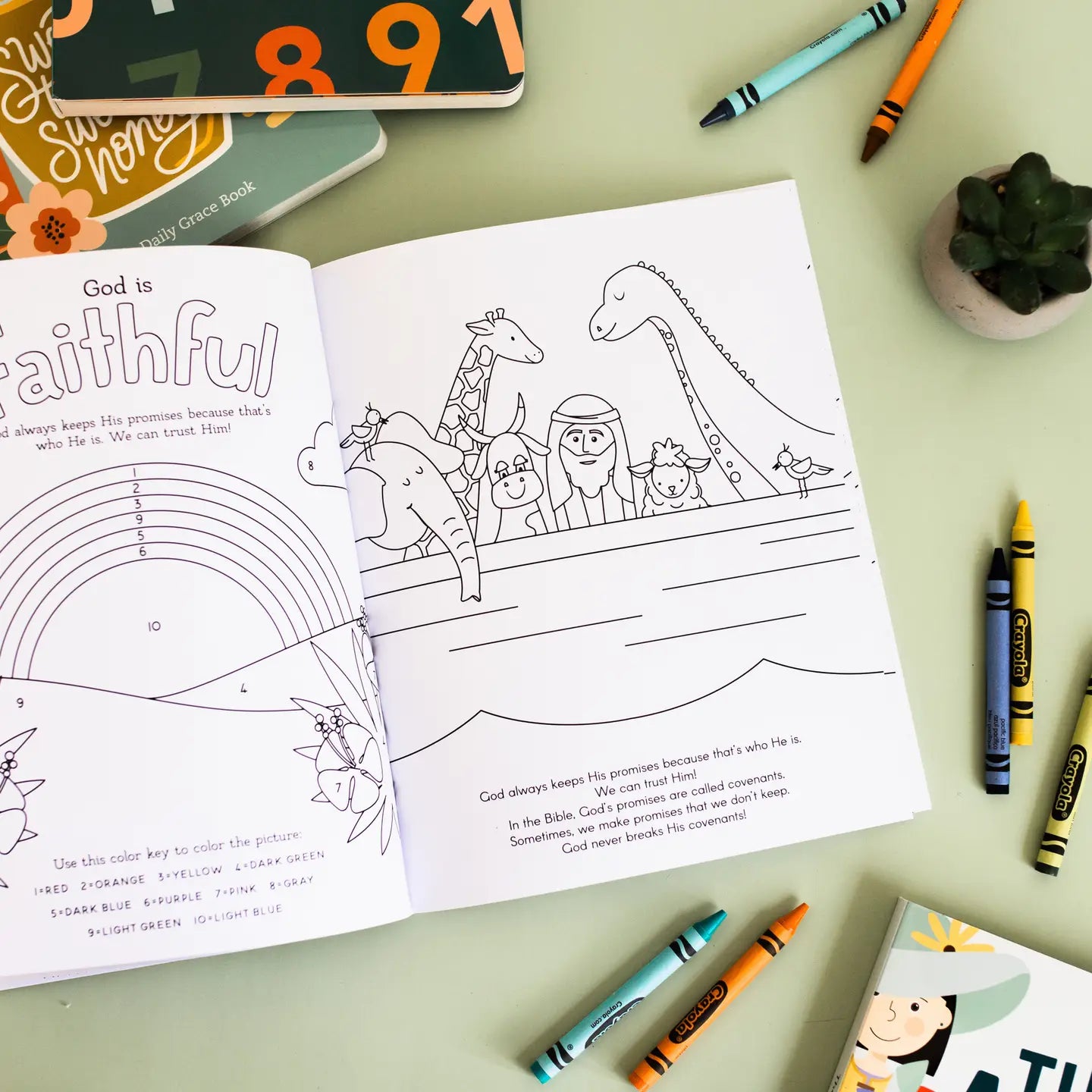 Our Great God Coloring Book