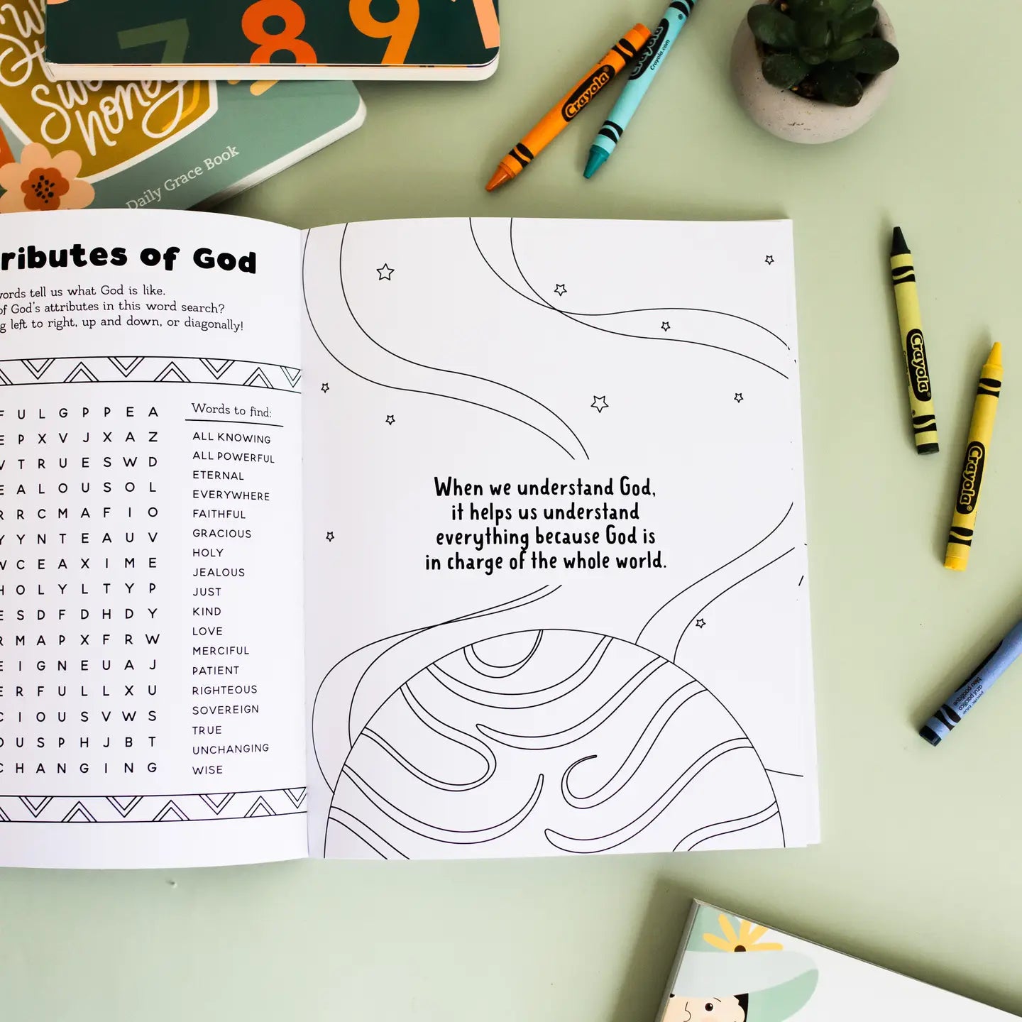 Our Great God Coloring Book