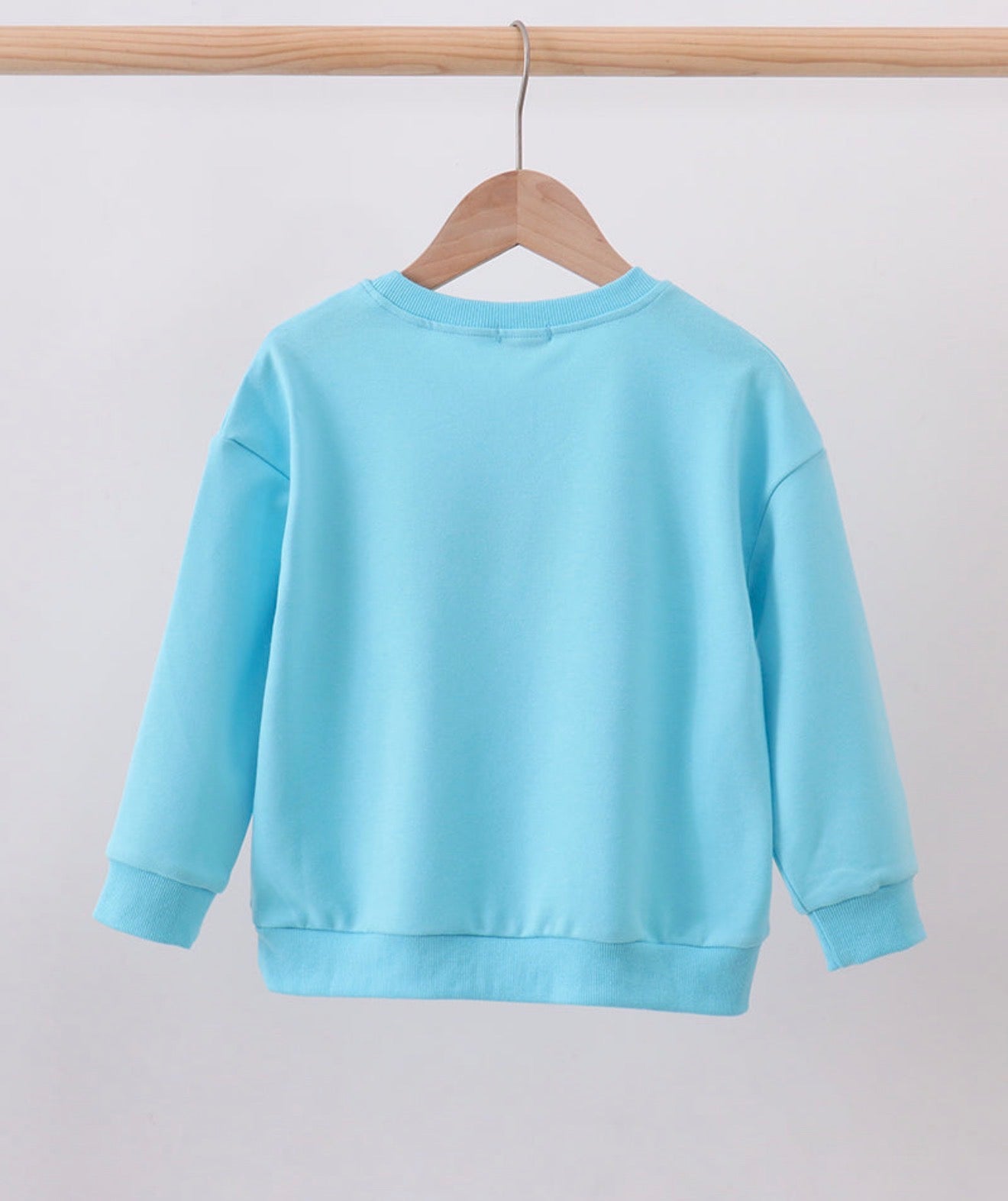 Girls Blue Skies and Bows Sweatshirt