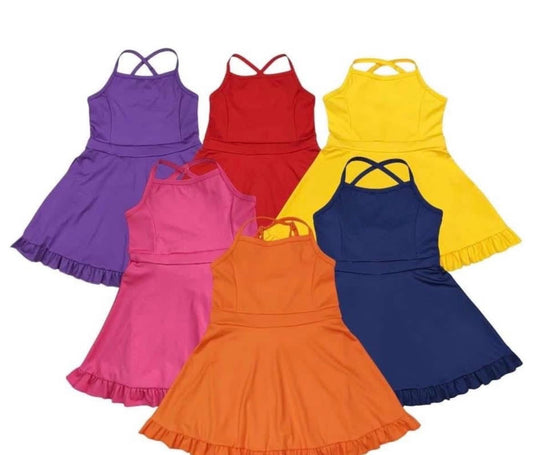 Girls Athletic Dresses