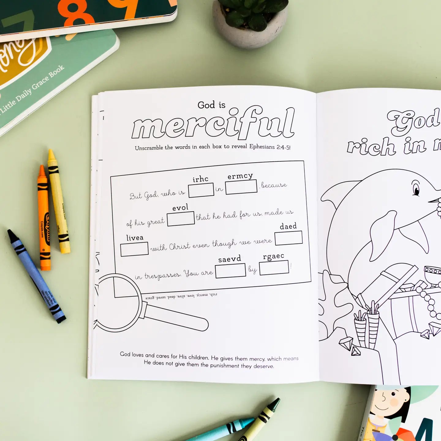 Our Great God Coloring Book