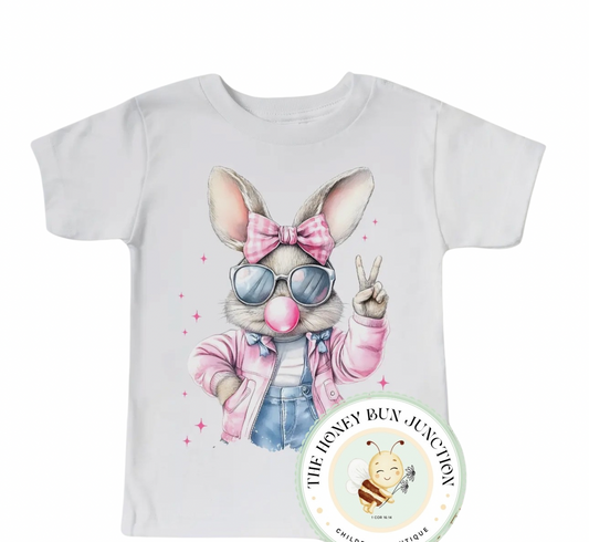 Girls Bubblegum Bunny Tee