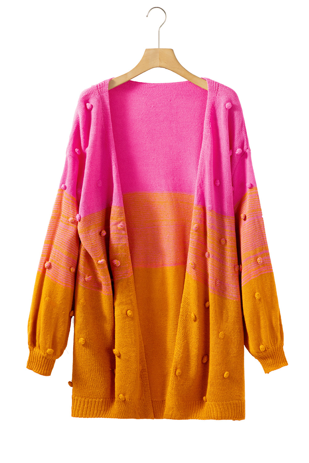 Women’s Pink and Orange Ombre Cardigan