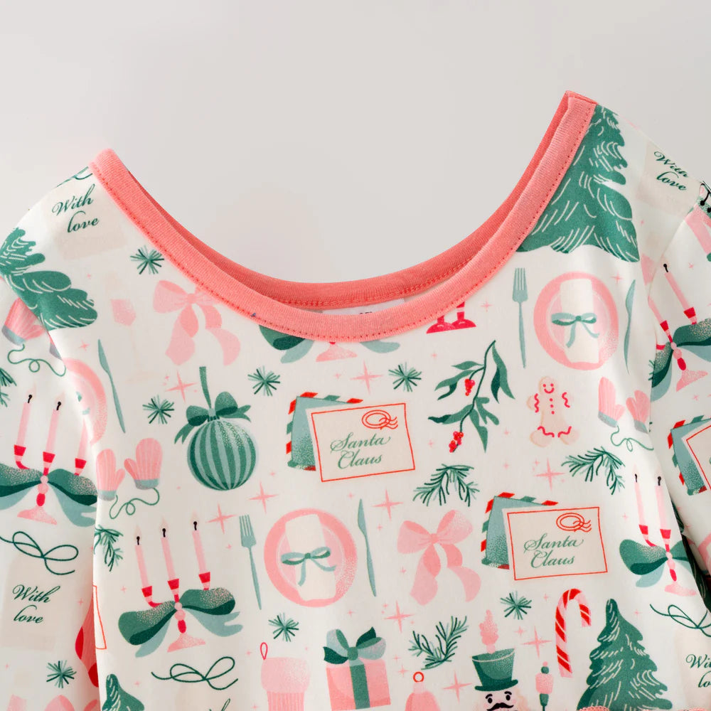 Pre-order Christmas Ruffle Dress