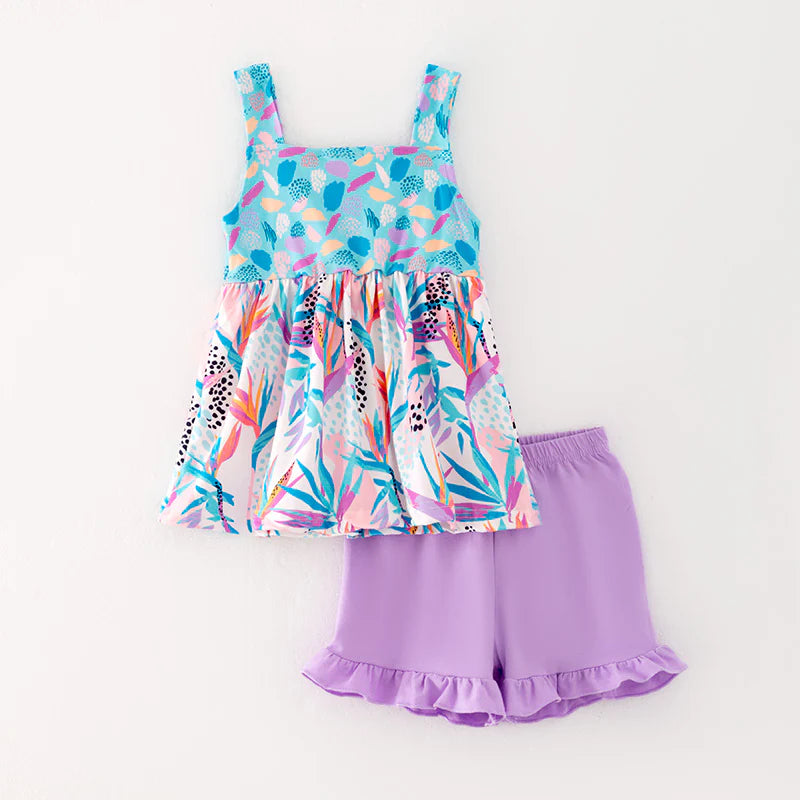 Pre-order Ruffle Short Set