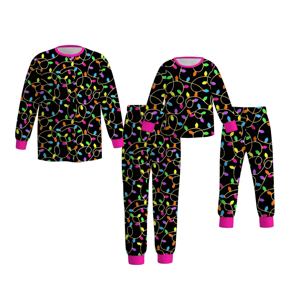 Pre-order Tangled in Tinsel Mommy & Me Loungwear