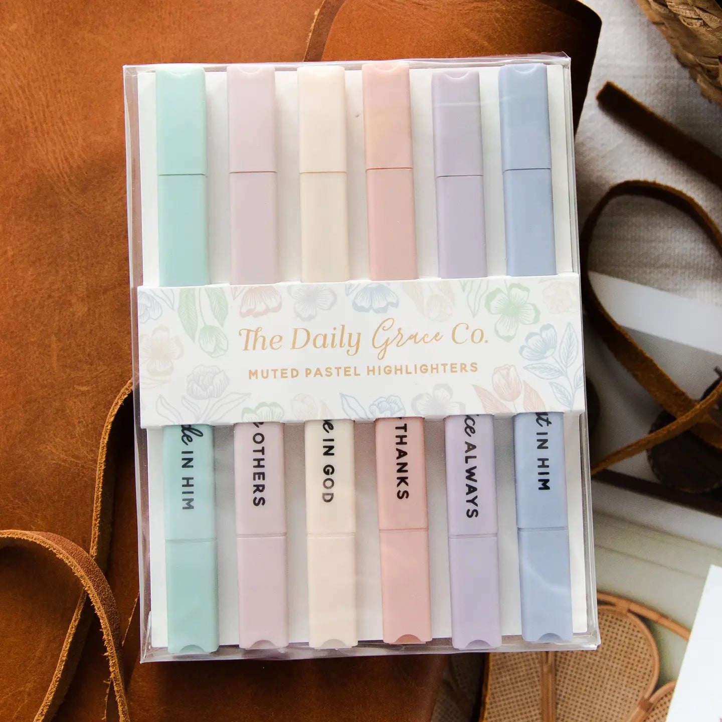 Muted Pastel Highlighters