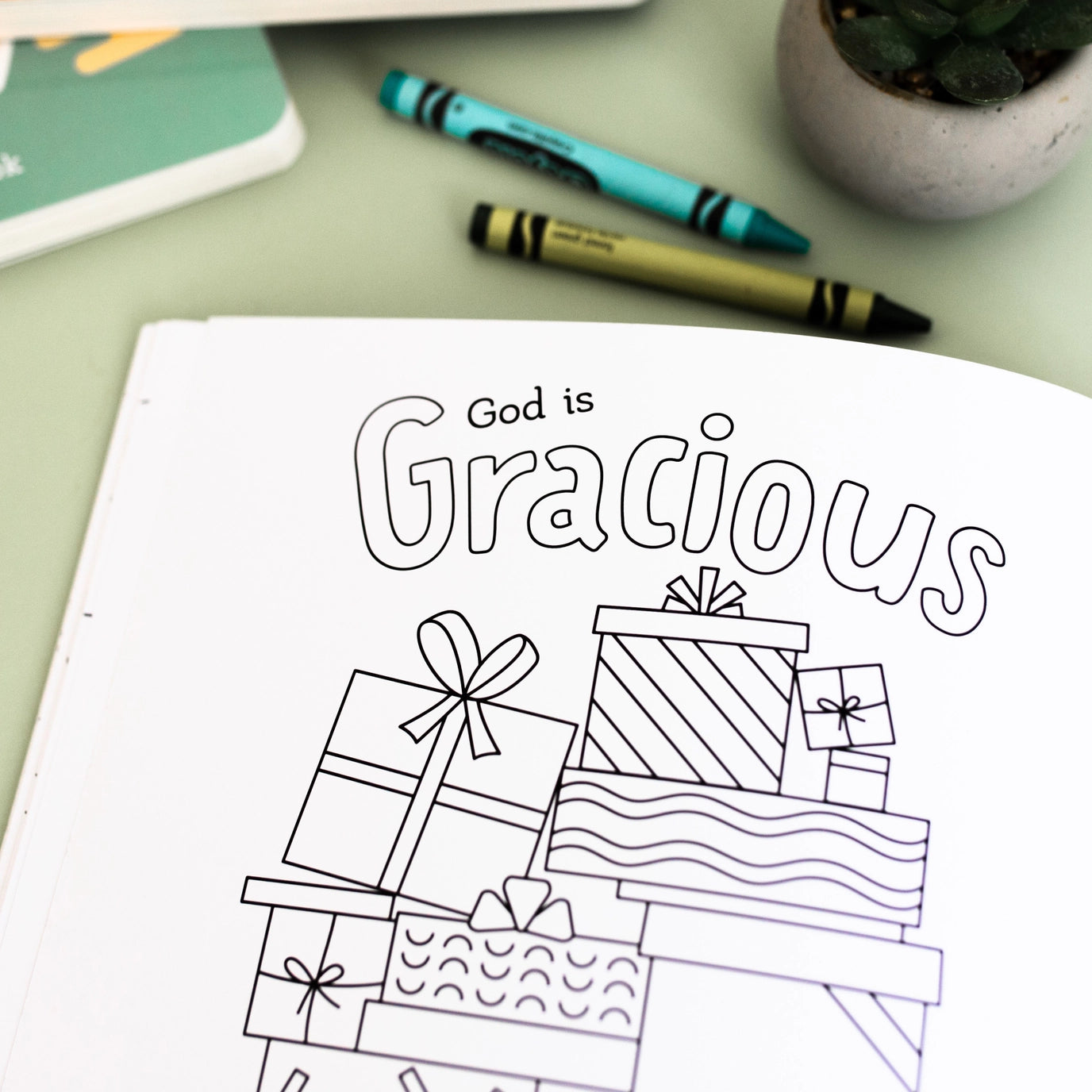 Our Great God Coloring Book