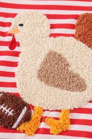 Boys Turkey French Knot Top